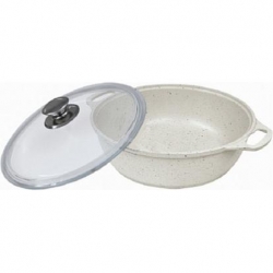 Кастрюля-жаровня 4,0л  ж44ас ст.кр. БЕЛ /г.Кукмор/